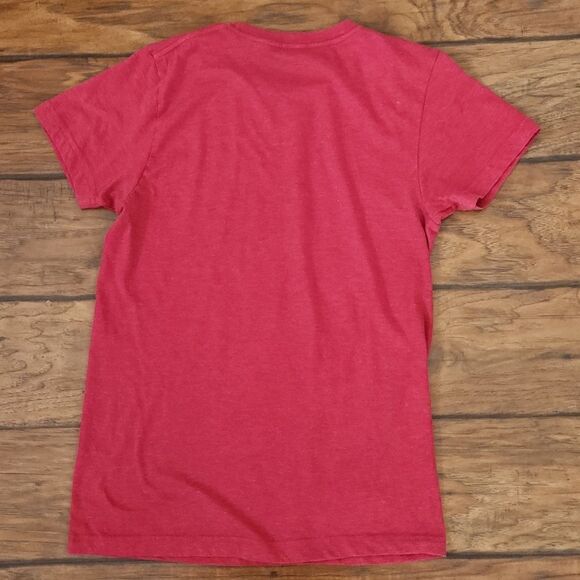 Quiksilver men's small red short sleeve t-shirt - Picture 4 of 4